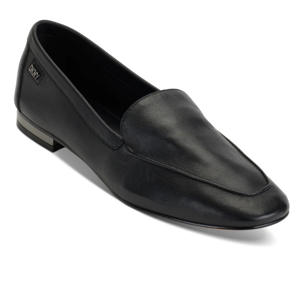 DKNY Laili Leather Flats with Silver Accent Heel Sz 7 - Picture 12 of 12